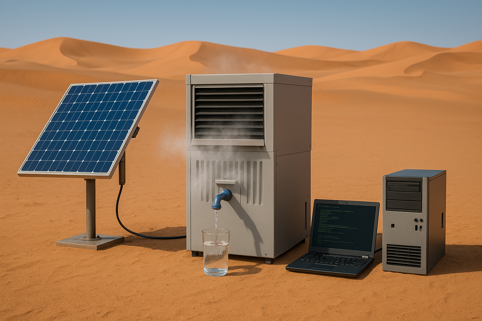 Atmospheric water harvesting